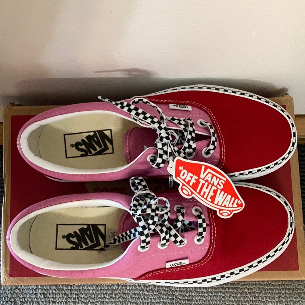 Vans Era Checkerboard Platform